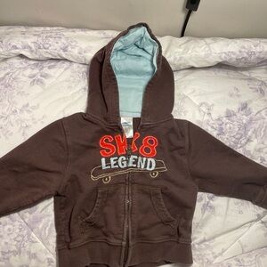 Gymboree Vintage 12-24 Months SK8 Legend Hoodie